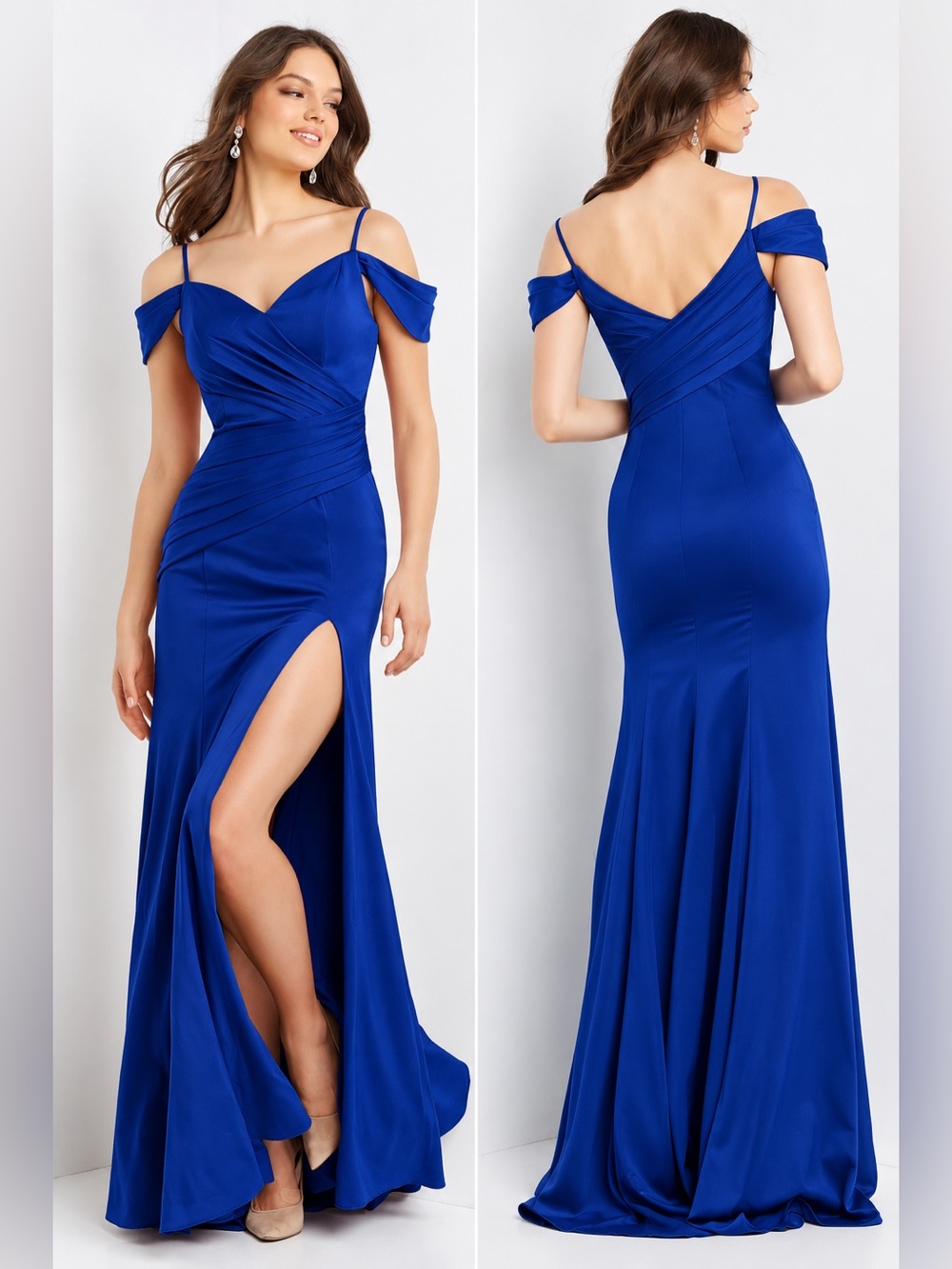 Jovani 08414 royal blue NWT brand new never worn or altered before